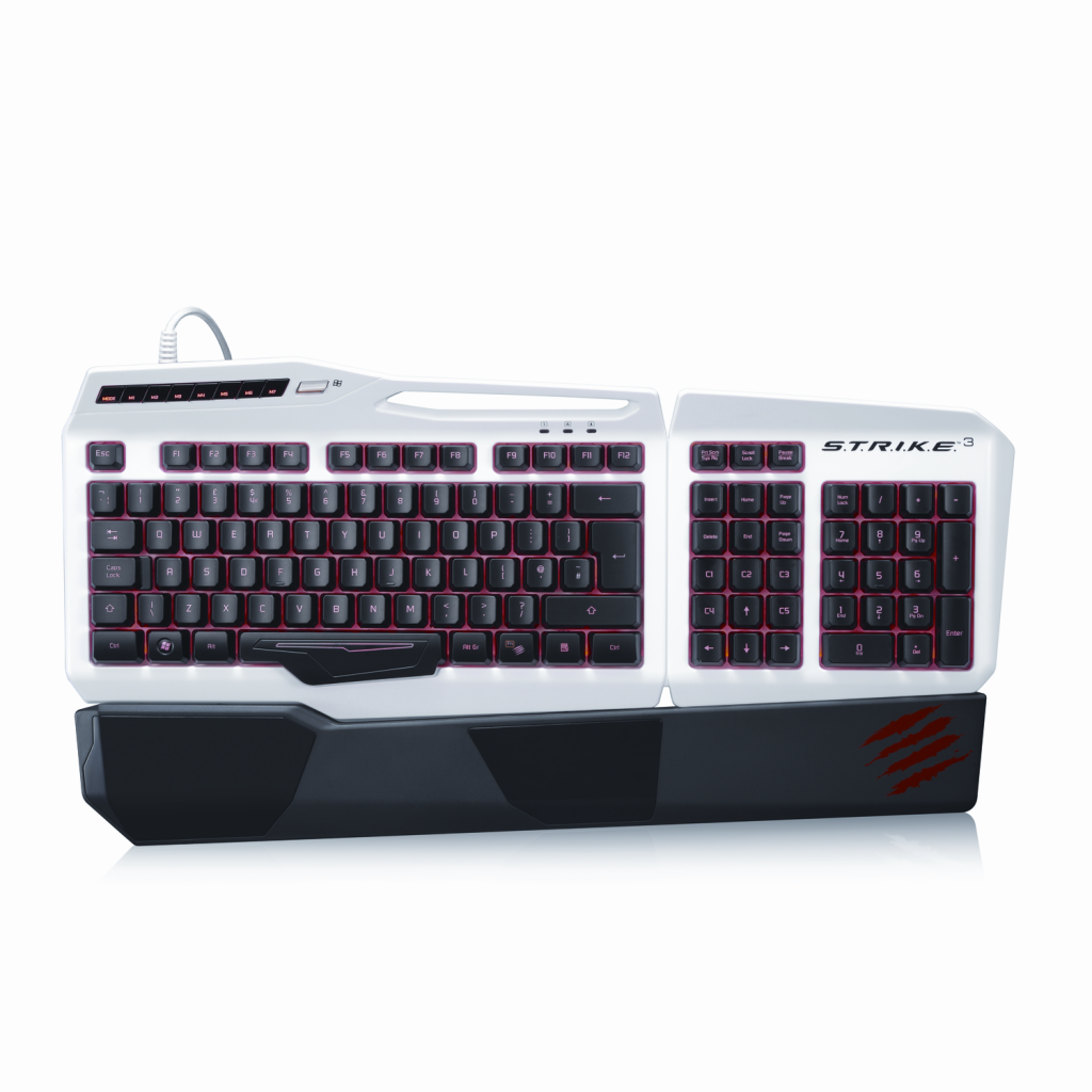 [23/08/2013] Mad Catz Strike 3 Professional: Membran-Tastatur mit Hintergrundbeleuchtung ab 95 Euro (6)