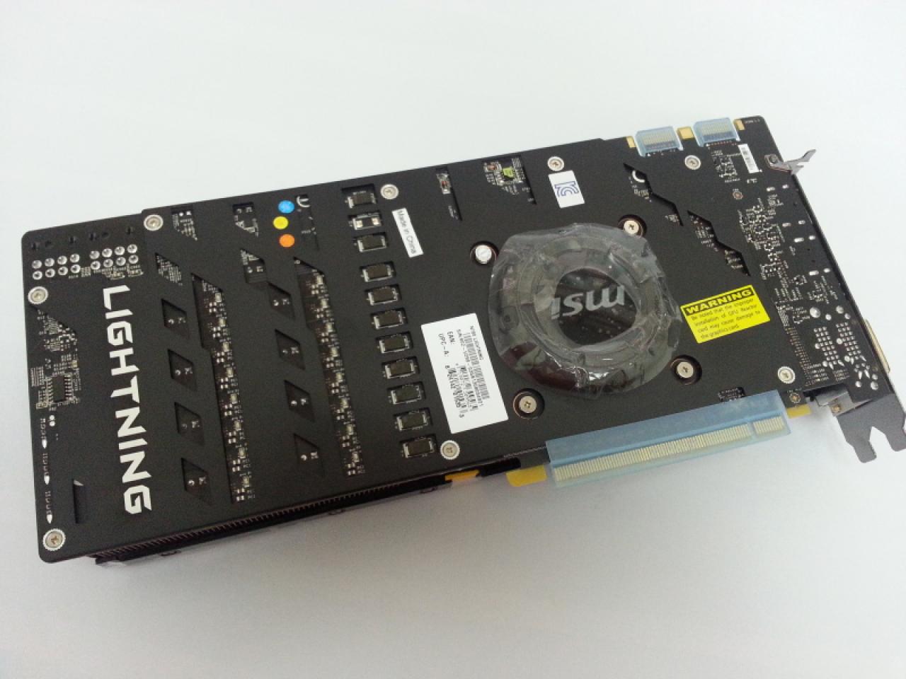 [22/08/2013] MSI Geforce GTX 780 Lightning: Offizielle Komplettansicht veröffentlicht (2)
