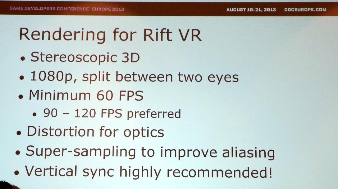 [20/08/2013] Oculus VR vs Hardware