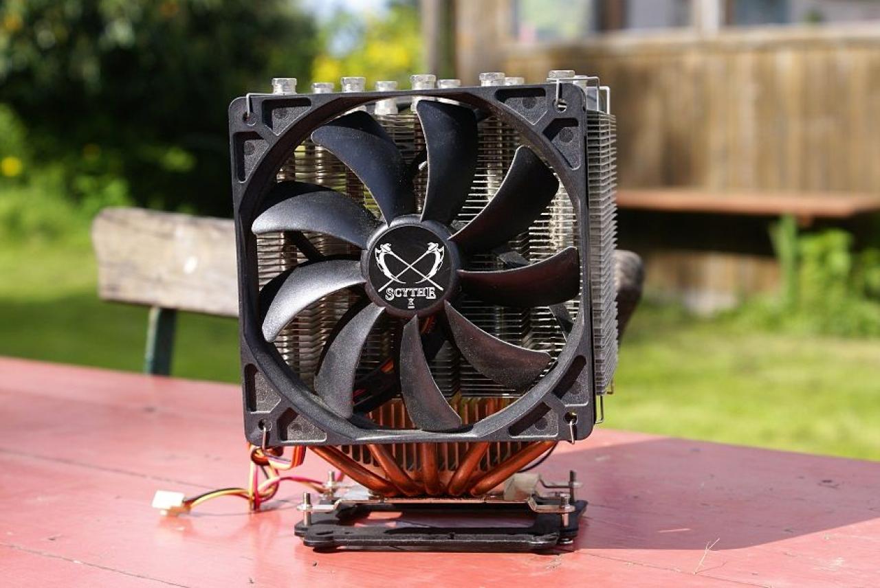 [09/08/2013] Update vom 11.08.: Kühler unter Wasser und auf Eis, PC-Lüfter als Tischventilatoren (23)