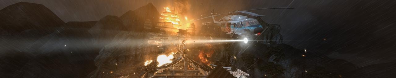 [09/08/2013] Tomb Raider (5276x1050, Max Details, TressFX Ein, FXAA): Screenshot von Falcon