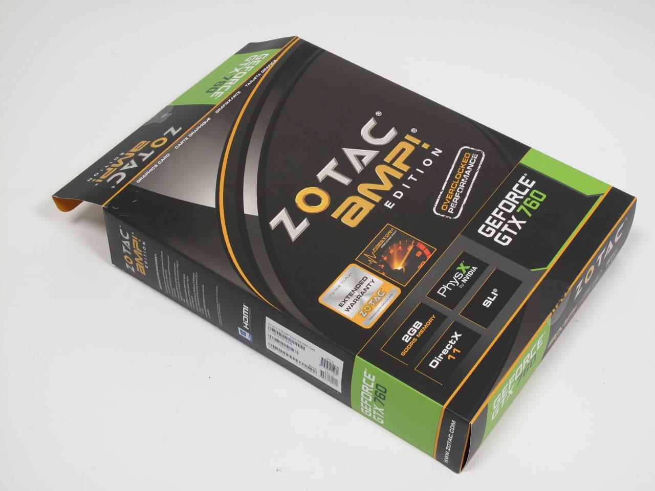 [14/08/2013] Zotac GeForce GTX 760 AMP! Edition, 2 GiB