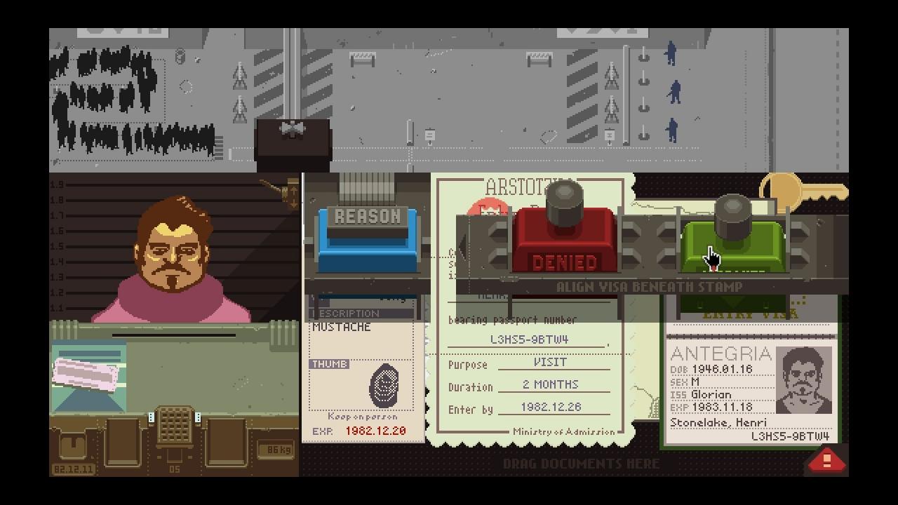 [19/08/2013] *NEU* Papers, Please (Presse/User: 84 versus 87)