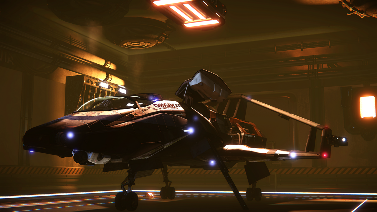 [30/08/2013] Star Citizen angespielt: Hangar-Modul mit Downsampling auf einer Geforce GTX Titan