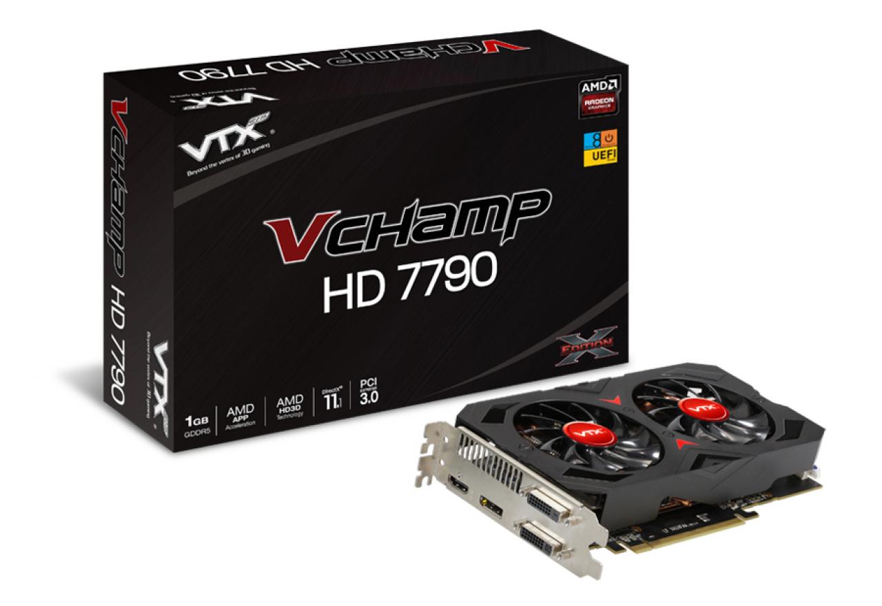 [08/08/2013] VTX3D V-Champ-Series: Radeon HD 7790 veröffentlicht (1)
