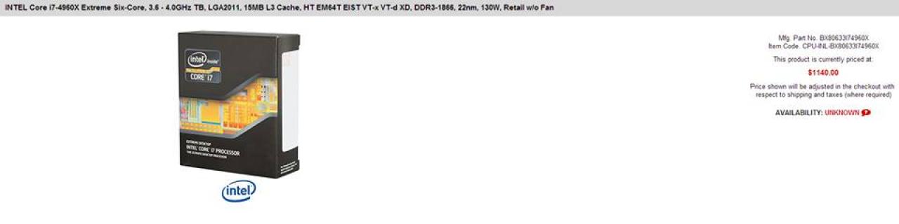 [27/08/2013] Ivy Bridge-E: Vorbestellerpreise für Core i7-4960X, Core i7-4930K und Core i7-4820K aufgetaucht (3)