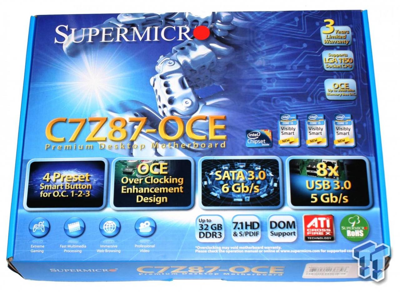 [03/08/2013] Sockel 1150: Supermicro bringt OC-Platine für Endkunden auf den Markt. (1)