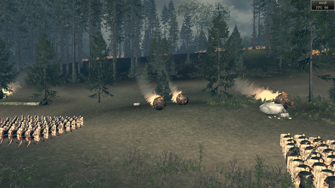 [03/09/2013] [66 Fps] Rome 2 Ingame Detailstufe niedrig