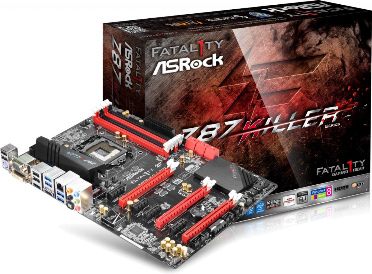[18/09/2013] Asrock Fatal1ty Z87 Killer: Neues Mainboard mit E2200 Killer NIC vorgestellt (1)