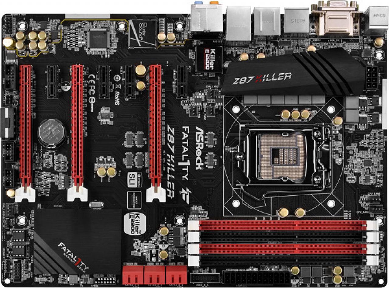 [18/09/2013] Asrock Fatal1ty Z87 Killer: Neues Mainboard mit E2200 Killer NIC vorgestellt (4)
