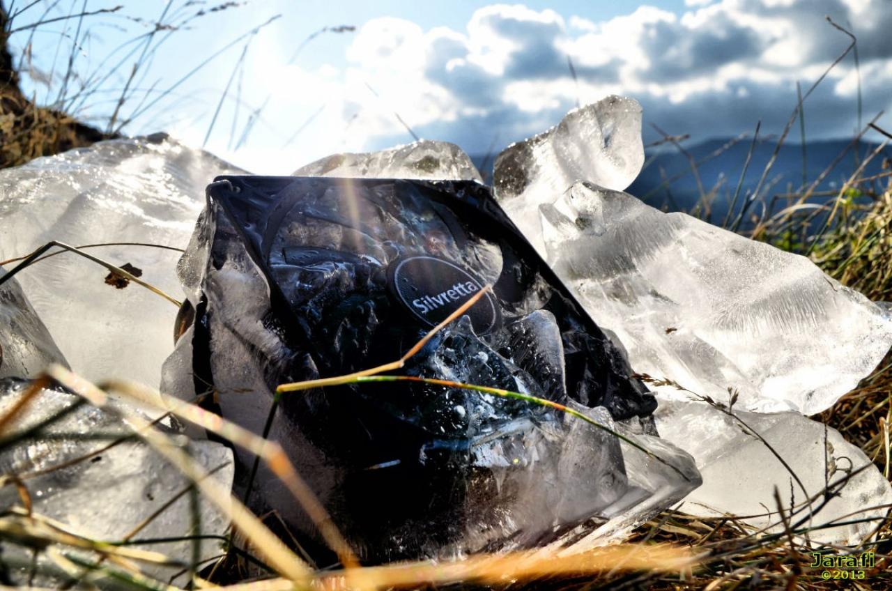 [16/09/2013] Das Eis schmilzt, wenn die Temperaturen steigen. Genau das will der Alpenföhn Silvretta verhindern