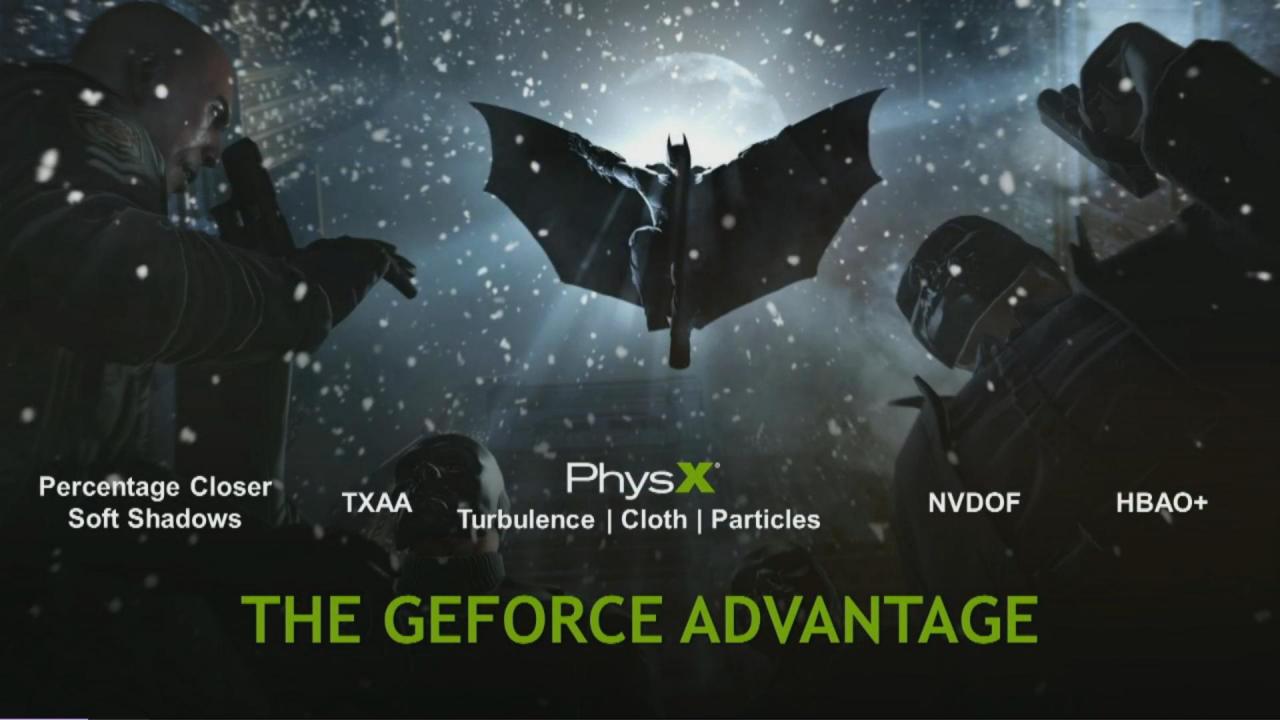 [08/09/2013] Batman: Arkham Origins - Neue Details zu den teils Nvidia-exklusiven Grafik-Features (1)