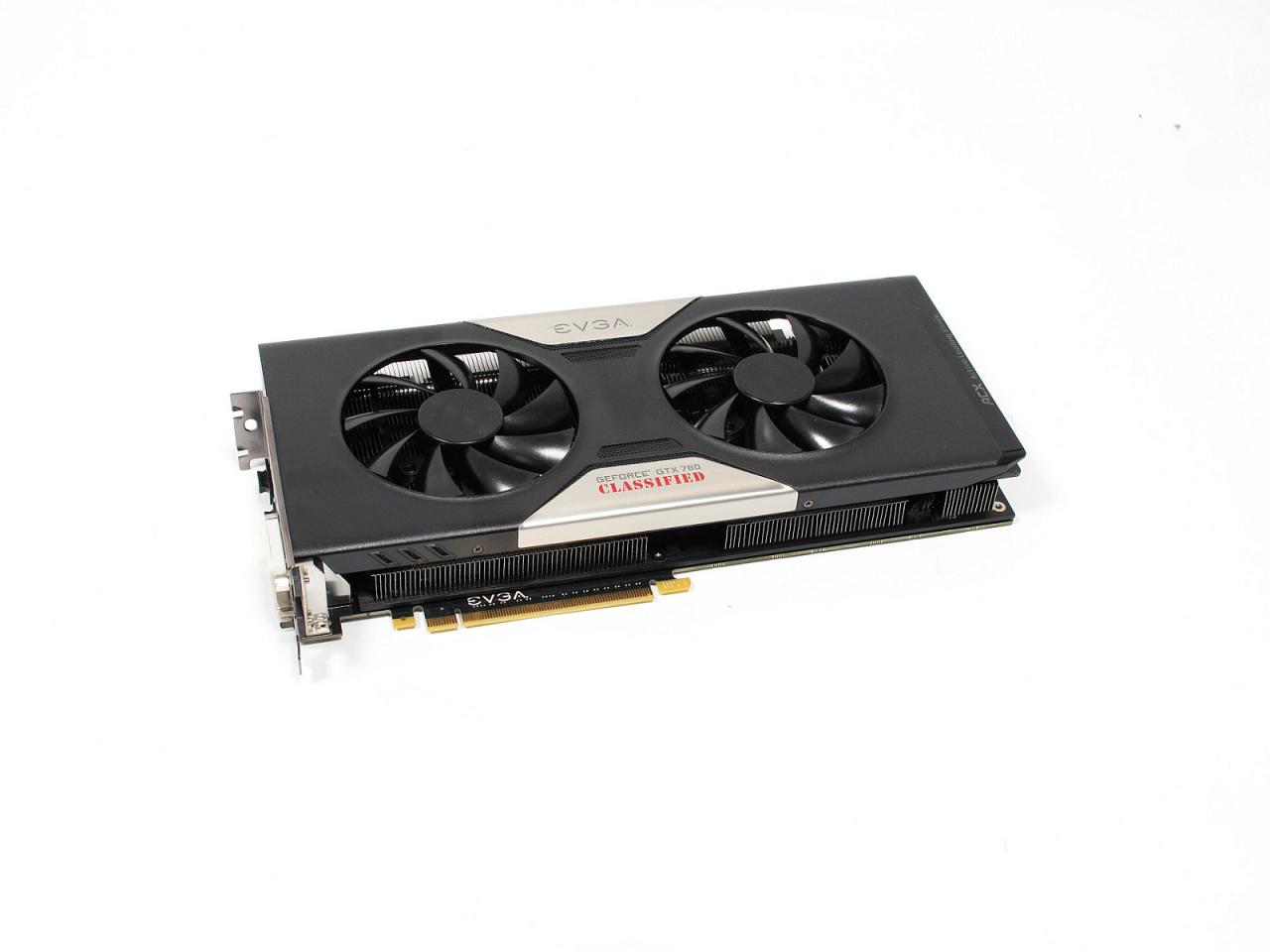 [03/09/2013] Evga Geforce GTX 780 Classified ACX: Übergroße Platine, reichlich Kühlfläche und ein Boost auf satte 1.150 MHz - Test in der PCGH 11/2013.
