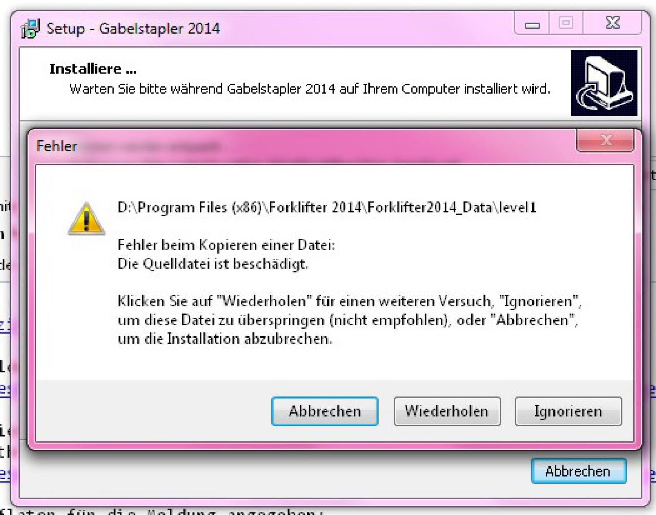 [13/09/2013] Installationsprobleme