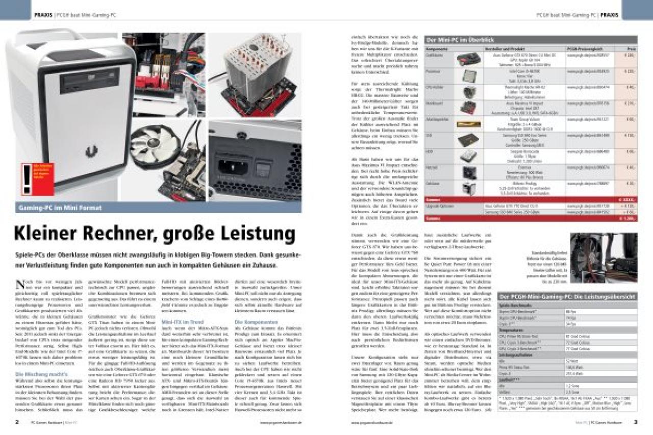 [02/09/2013] PCGH baut Mini-Gaming-PC