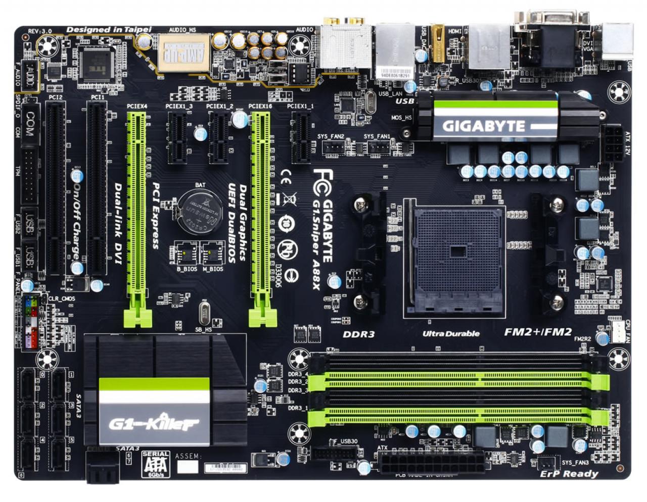[05/09/2013] Gigabyte G1.Sniper A88X: Mainboard für Audio-Enthusiasten ab 101 Euro gelistet (3)