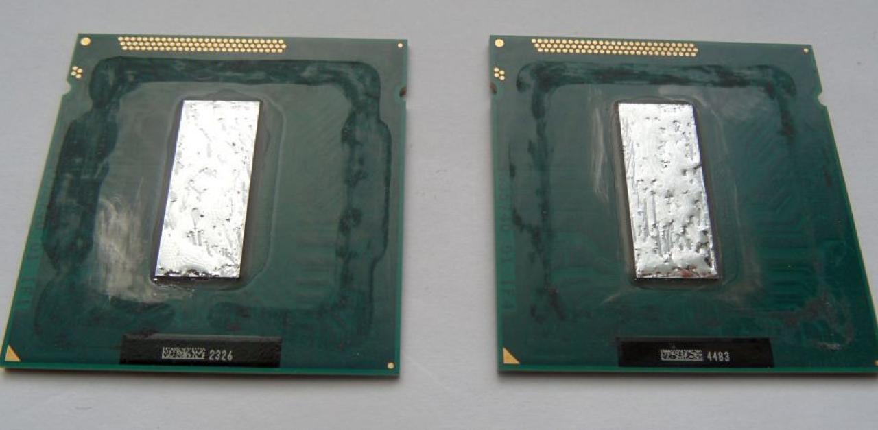 [13/09/2013] Update vom 15.09. mit Prozessor im Schraubstock und Klebe-Fail bei Notebook-CPU (5)
