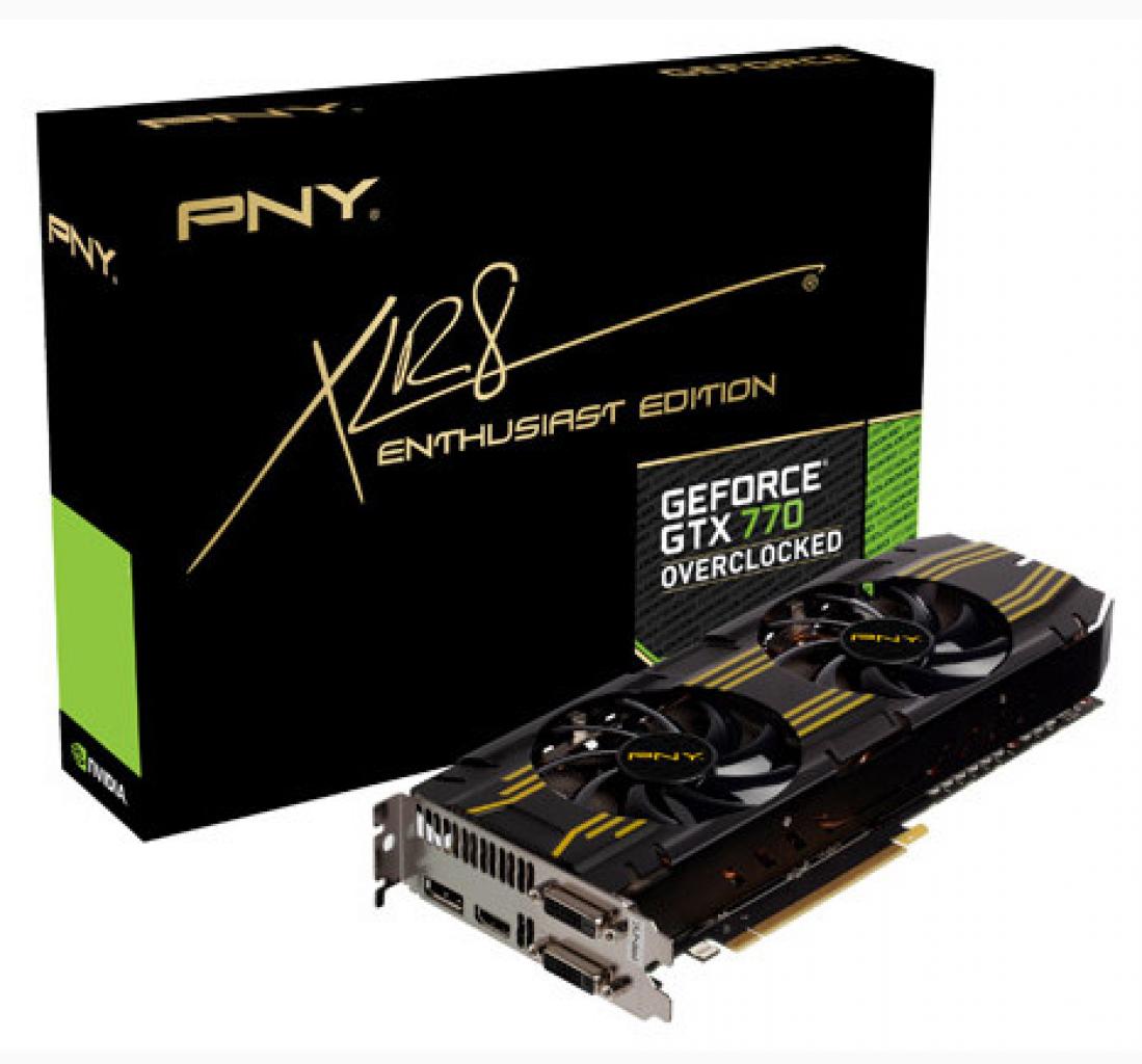 [25/09/2013] PNY Geforce GTX 770 XLR8 Edition OC offiziell veröffentlicht - Verfügbarkeit seit Juli