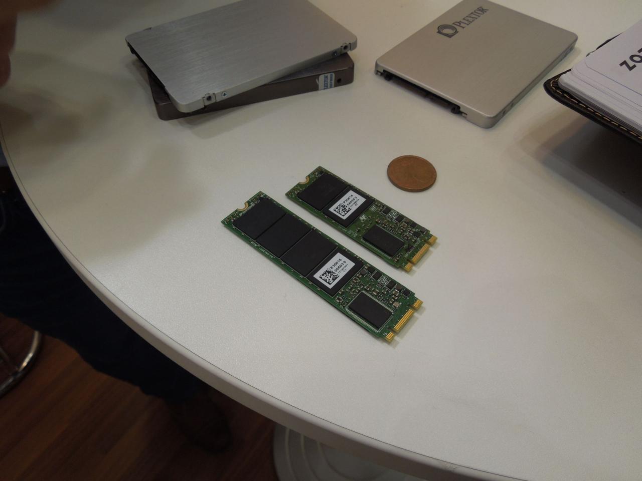 [06/09/2013] Plextor mit M6 Pro, Caching Software und neuen M.2- und PCIe-SSDs auf der Computex.