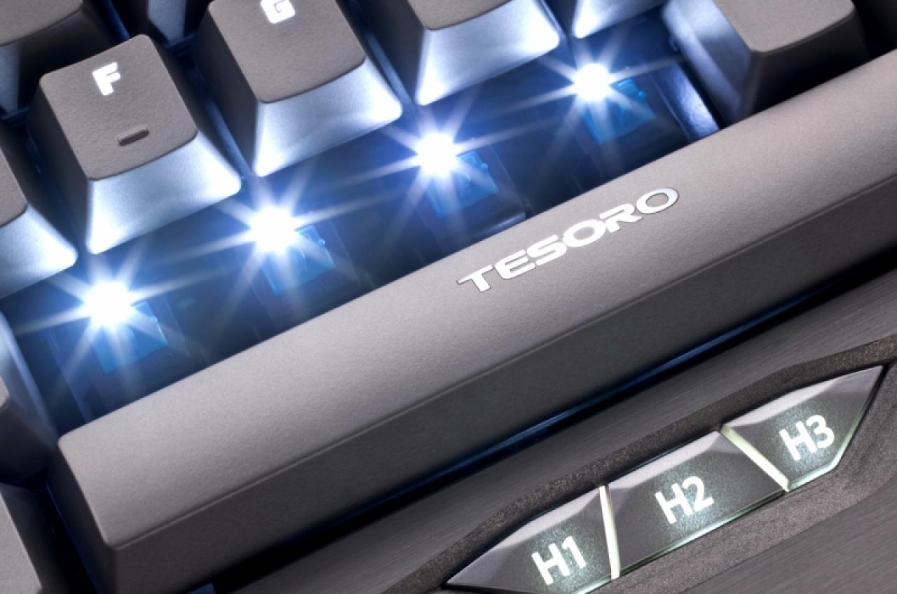 [17/09/2013] Tesoro Colada G3NL: Mechanische Tastatur mit Aluminiumgehäuse ab 160 Euro lieferbar - Exemplar in der Redaktion eingetroffen (5)