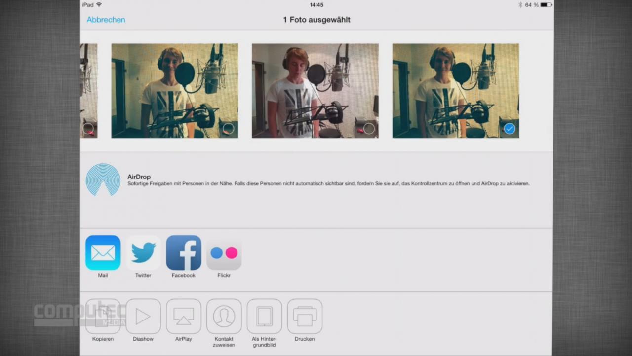 [20/09/2013] iOS 7: Neues Betriebssystem von Apple auf dem iPad getestet (6)