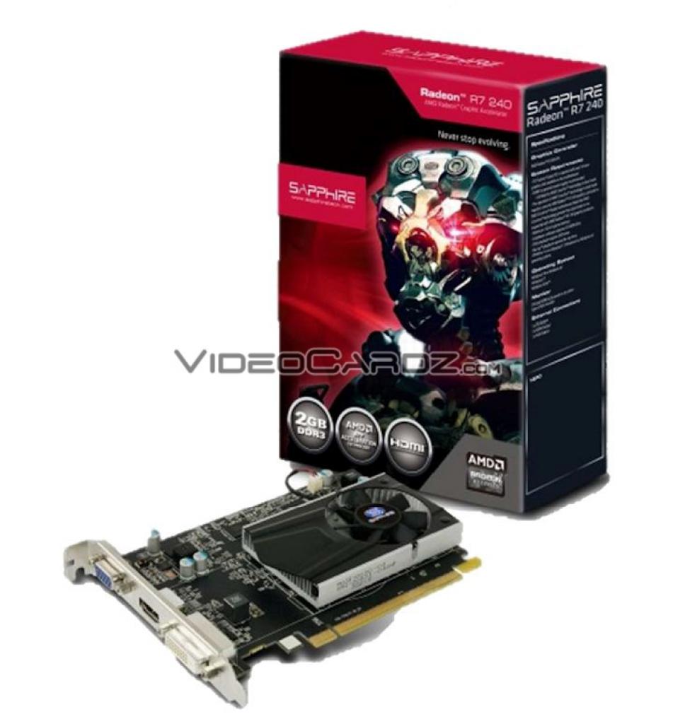 [07/10/2013] AMD Radeon R7 240 Sapphire 2 GiB DDR3