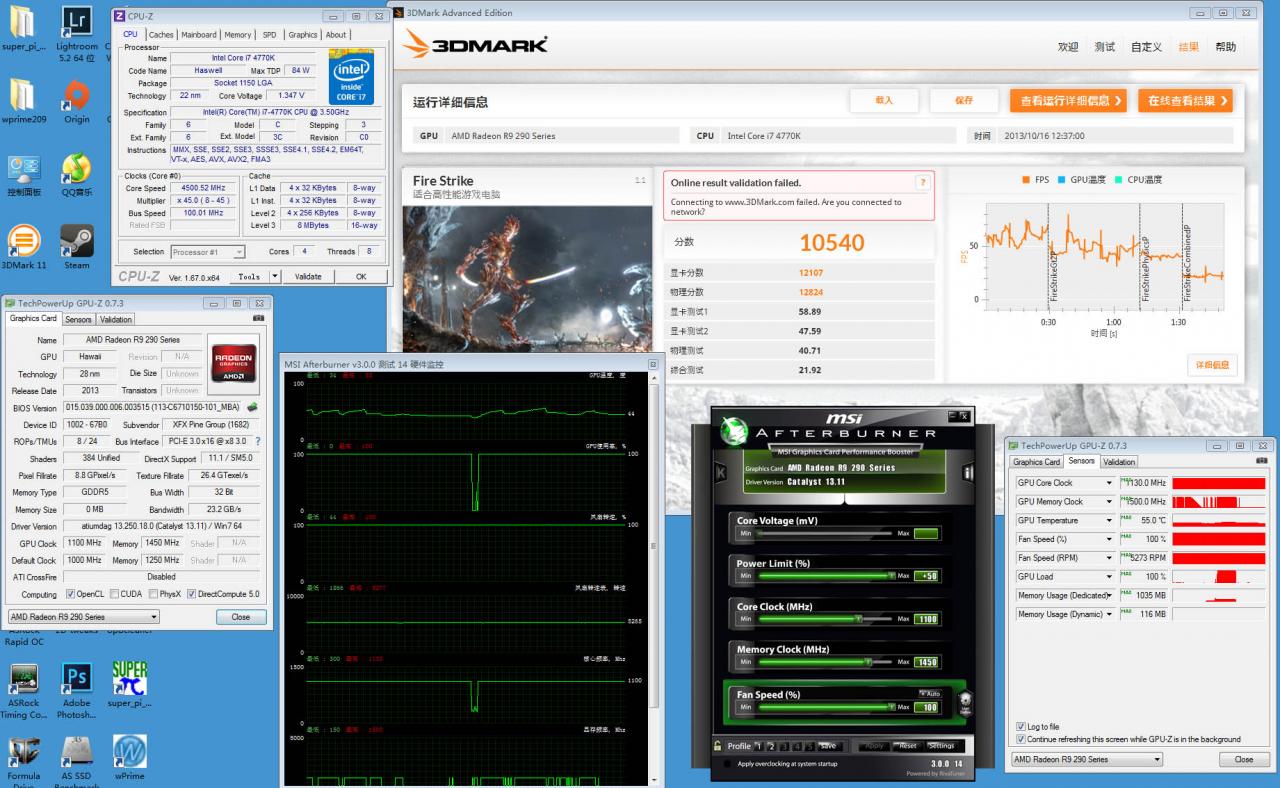 [21/10/2013] AMD Radeon R9 290X Chiphell 1.100/2.900 MHz 2