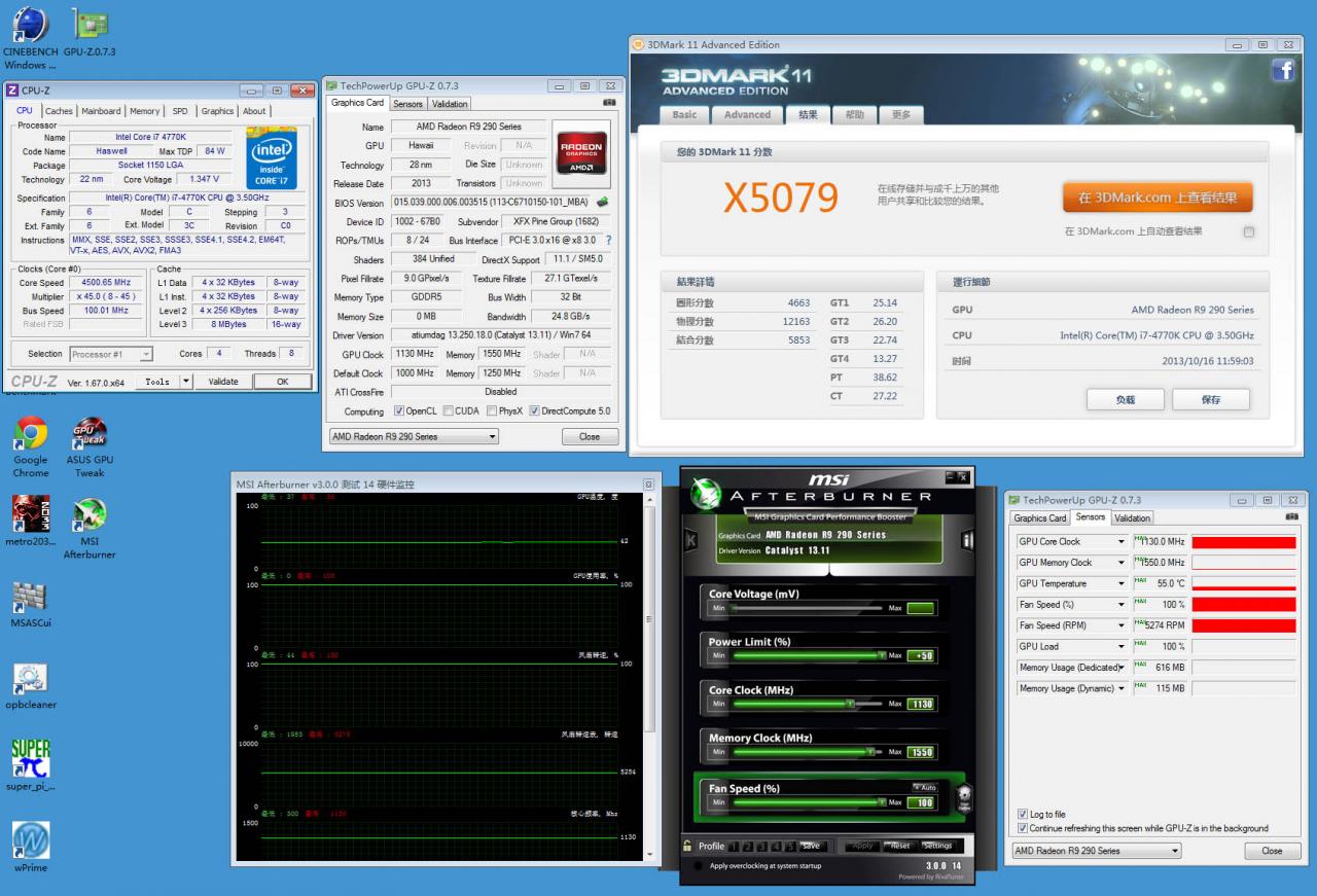 [21/10/2013] AMD Radeon R9 290X Chiphell 1.130/3.100 MHz
