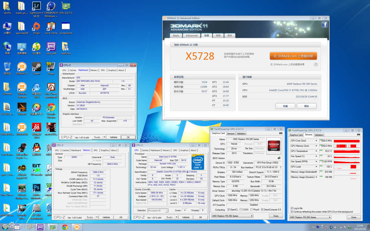 [15/10/2013] AMD Radeon R9 290X: Benchmarks aufgetaucht - Hawaii-Flaggschiff über der GTX Titan? (10)