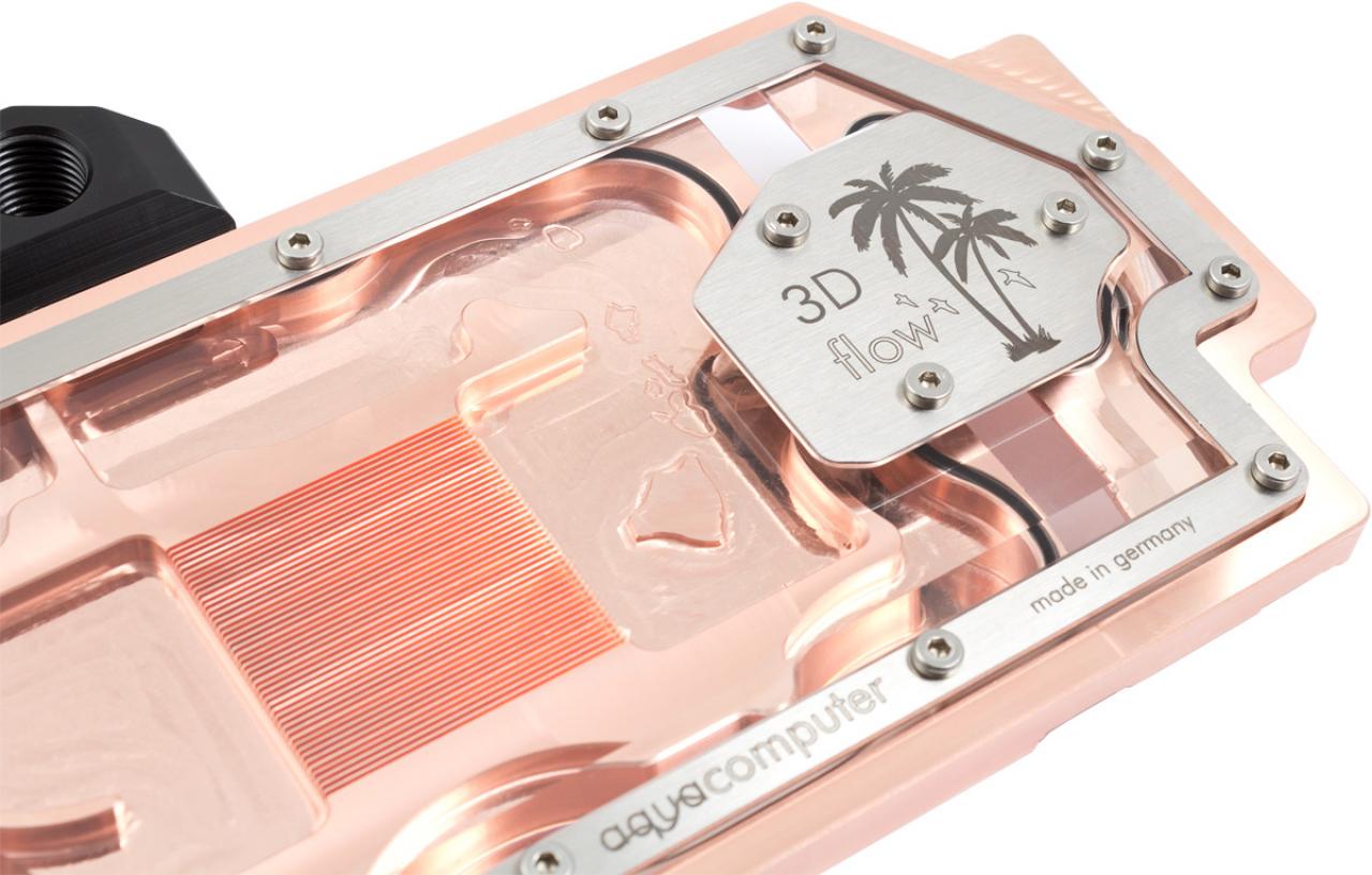 [29/10/2013] Aquacomputer kryographics Hawaii: Wasserkühler für Radeon R9 290X mit 