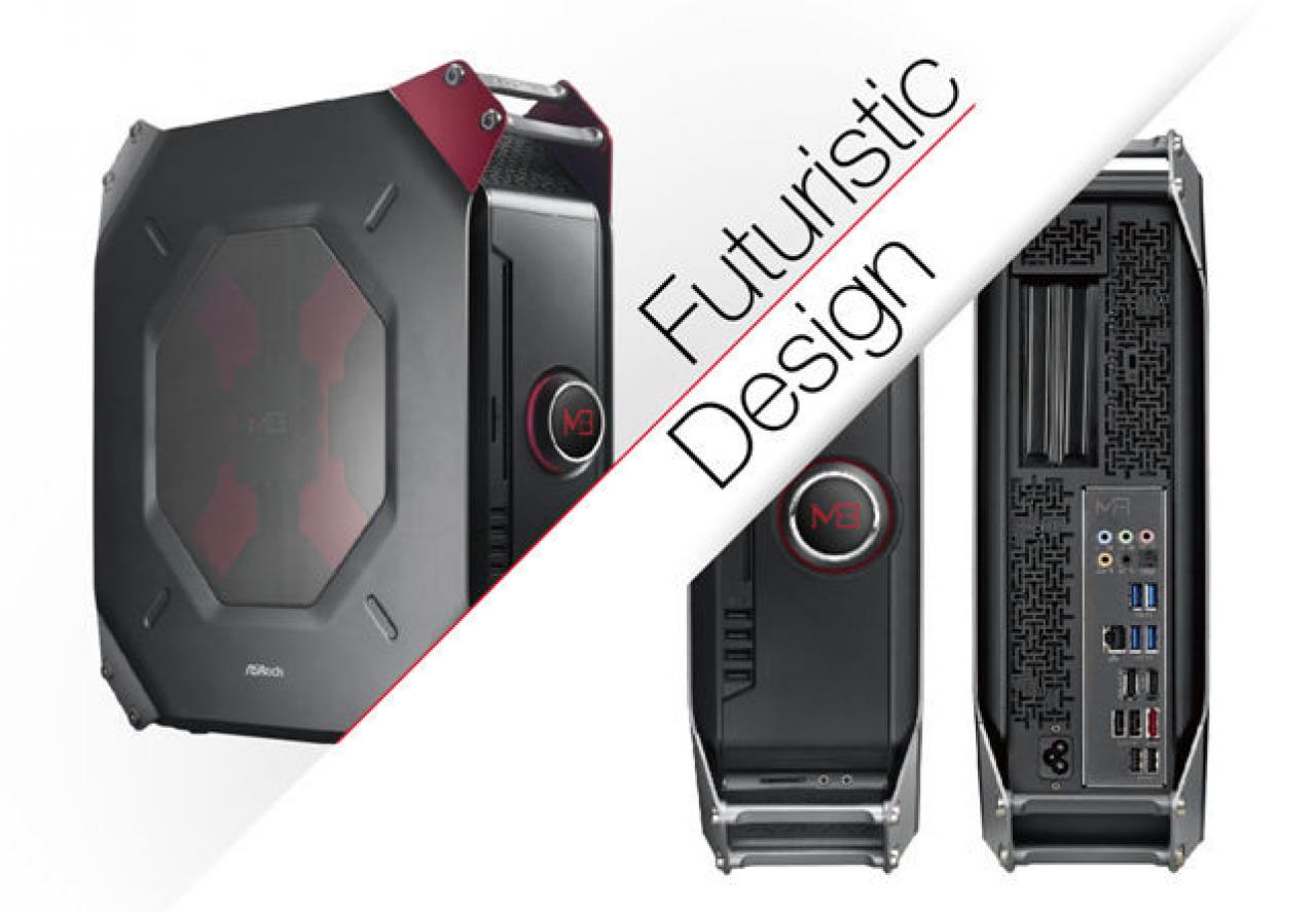 [04/10/2013] Asrock M8 SFF: Barebone-System mit Z87-Mini-ITX-Mainboard offiziell angekündigt (1)