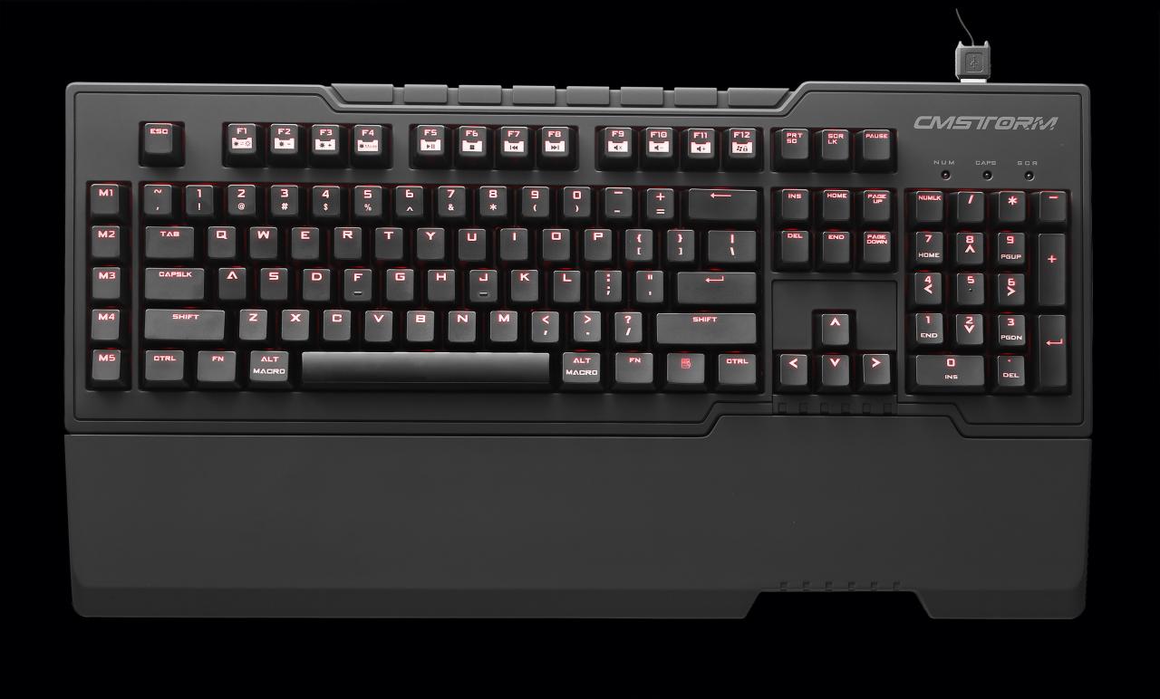 [16/10/2013] CM Storm Trigger-Z: Spätere Versionen mit MX Blue und Red besitzen rote Hintergrundbeleuchtung