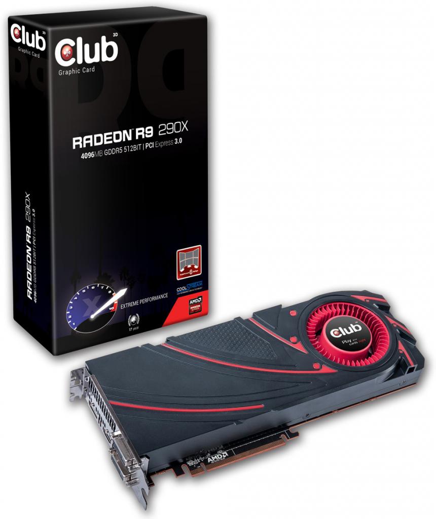 [24/10/2013] Club3D Radeon R9 290X Standard