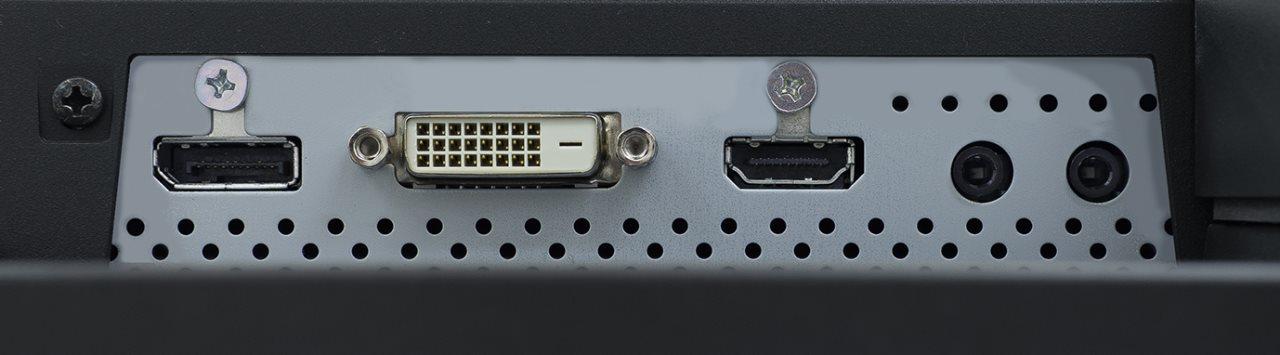 [29/10/2013] Eizo FORIS FG242: Signaleingänge HDMI, DVI-D und Displayport