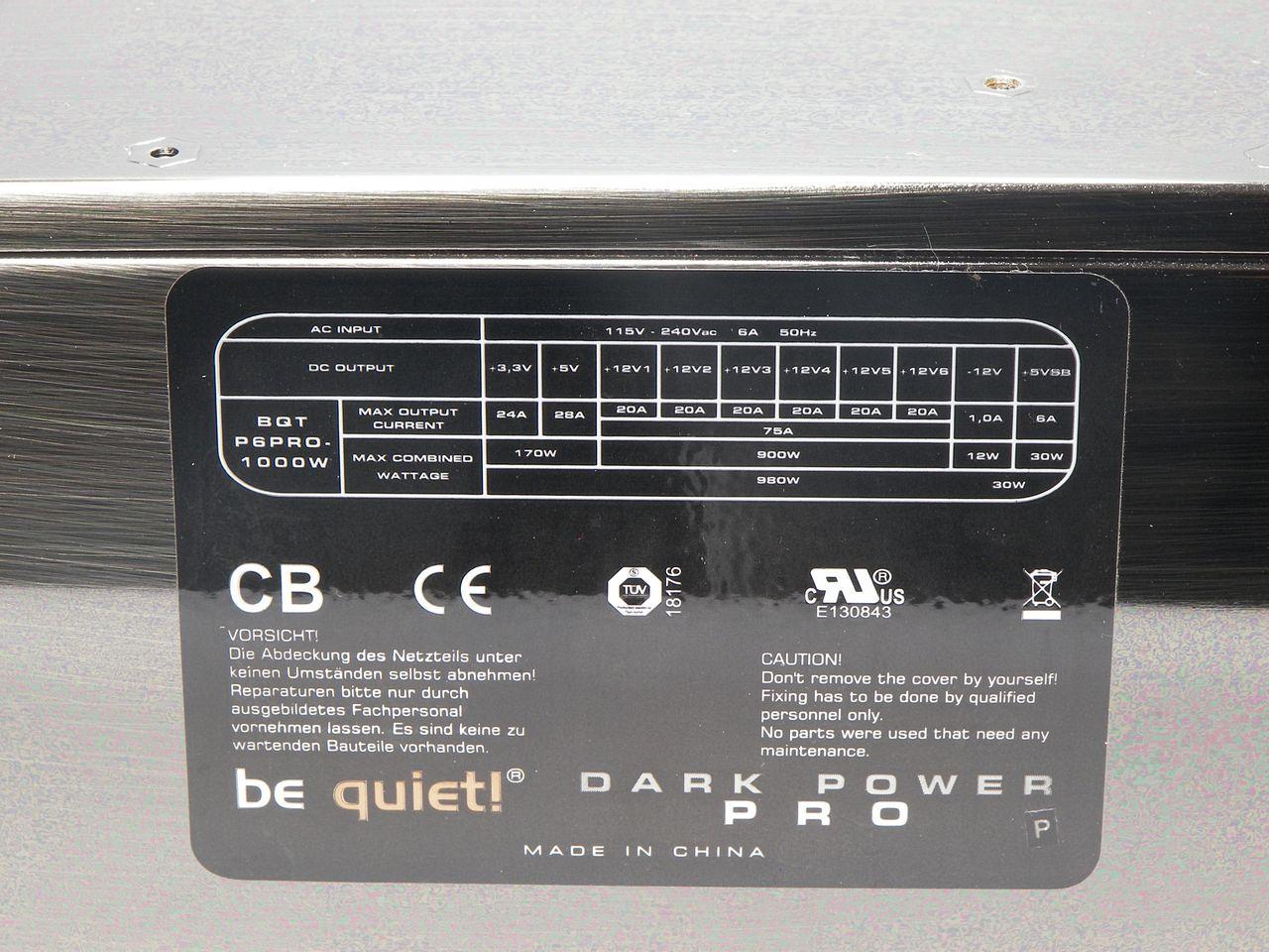 [23/10/2013] Überdimensioniertes Netzteil: 1.000 Watt oder mehr Leistung benötigt kein normaler Spiele-PC. Derartige Energiespender sind für Systeme mit mehreren High-End-Grafikkarten und starkes Overclocking gedacht. Die meisten Gaming-PCs mit einer Grafikkarte sind mit einem Netzteil der 500-Watt-Klasse gut versorgt, je nach verbauter Hardware reichen auch unter 400 Watt.