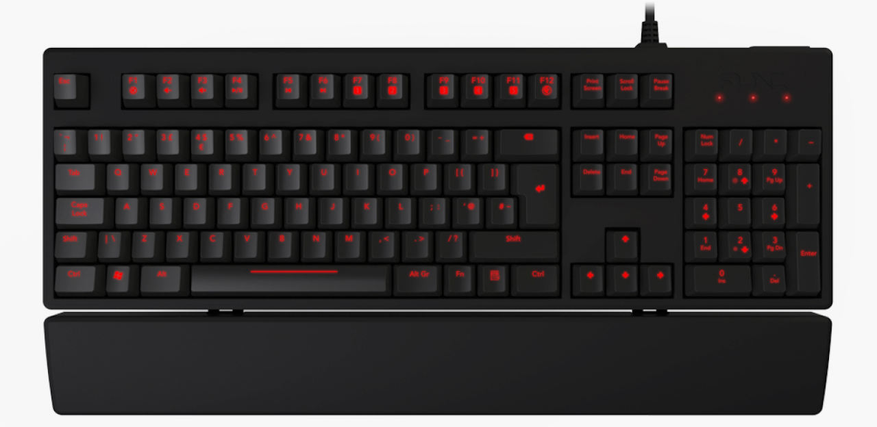 [09/10/2013] Func KB-460: Mechanische Tastatur mit Hintergrundbeleuchtung ab 80 Euro gelistet