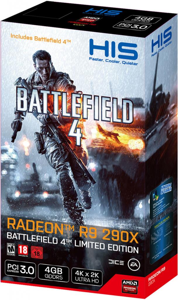 [24/10/2013] HIS Radeon R9 290X Battlefield 4 Edition