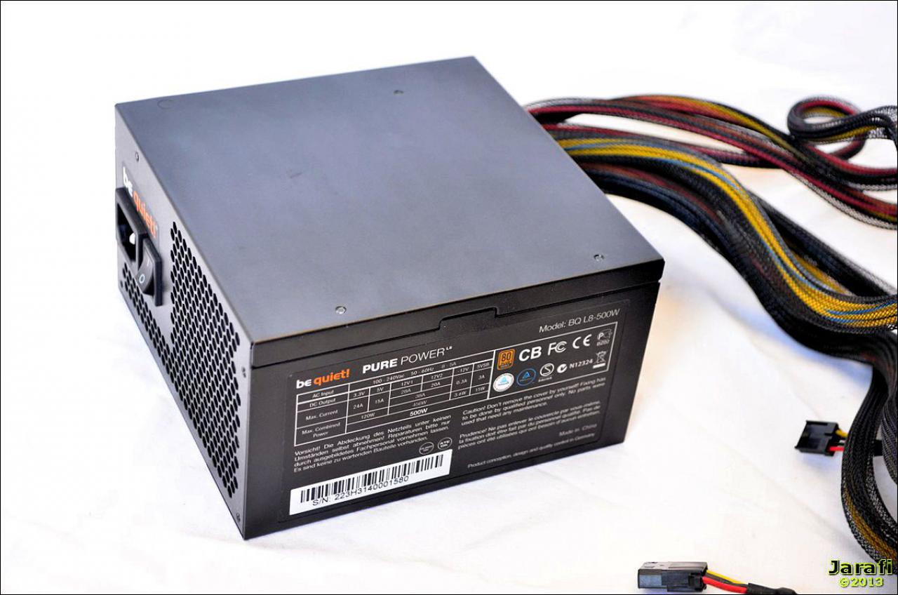 [21/10/2013] Be quiet Pure Power L8 500W (4)