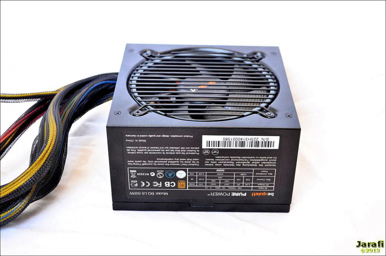 [21/10/2013] Be quiet Pure Power L8 500W (5)