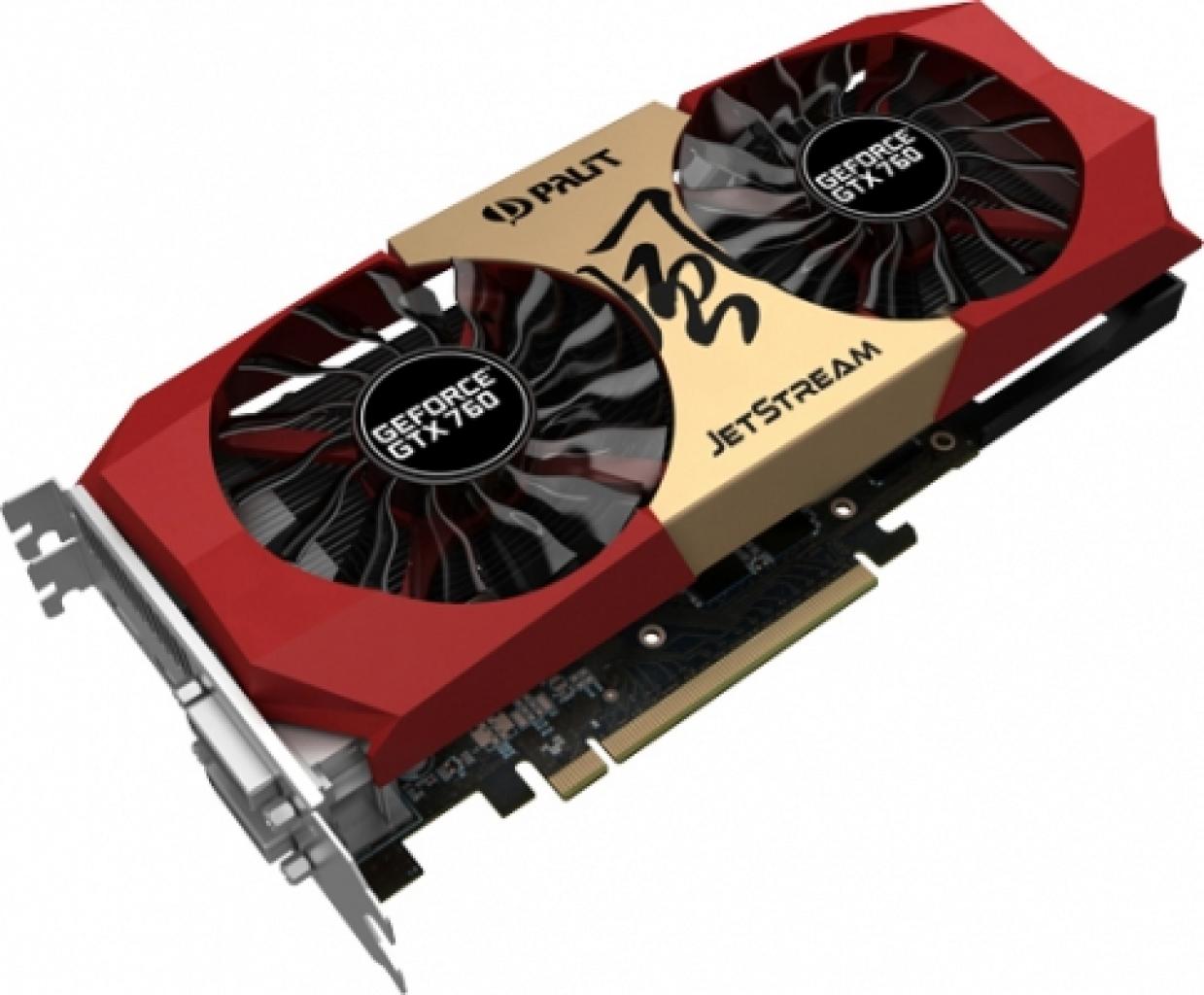 [25/10/2013] Palit Geforce GTX 760 Jetstream: Custom-Designs mit 2 und 4 GiByte VRAM vorgestellt (1)