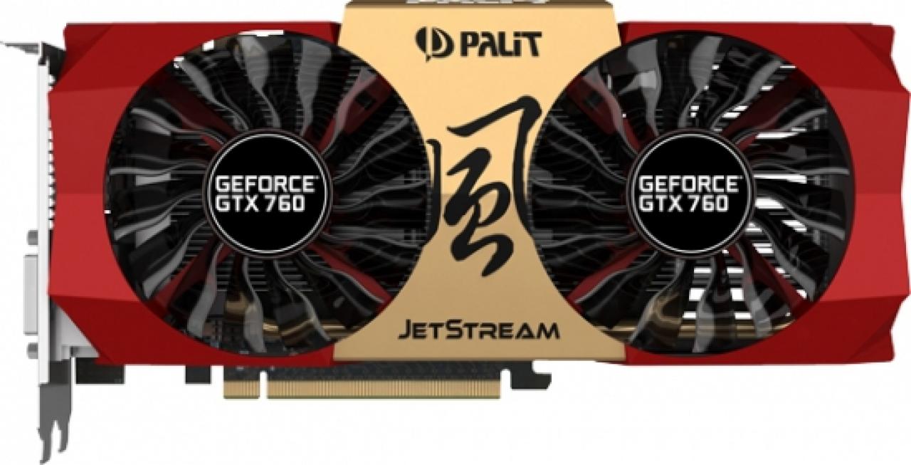 [25/10/2013] Palit Geforce GTX 760 Jetstream: Custom-Designs mit 2 und 4 GiByte VRAM vorgestellt (2)