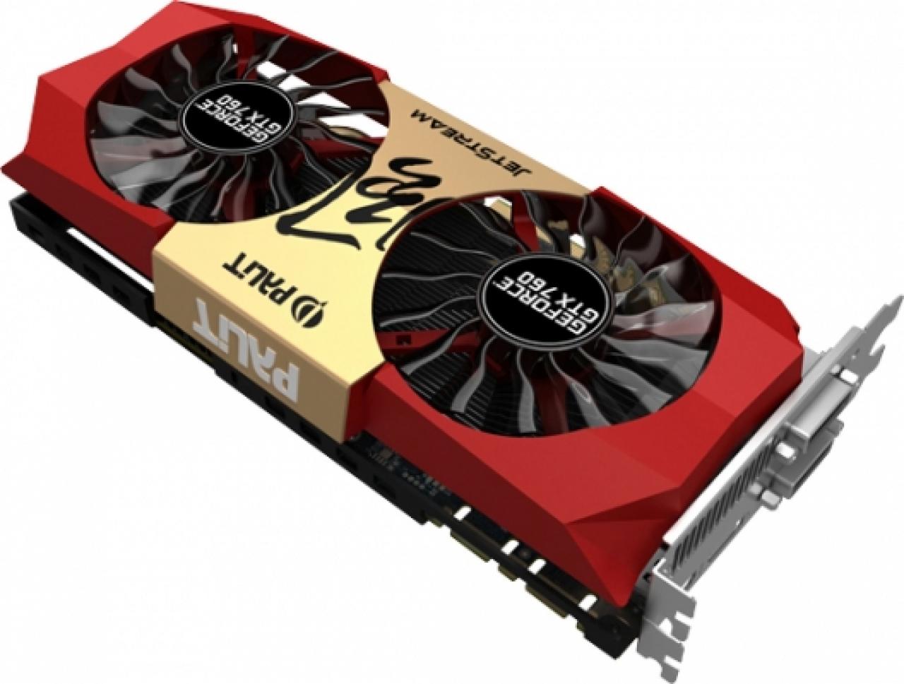[25/10/2013] Palit Geforce GTX 760 Jetstream: Custom-Designs mit 2 und 4 GiByte VRAM vorgestellt (3)