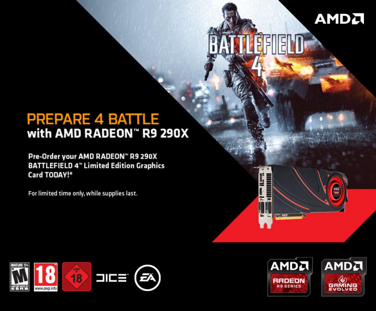 [03/10/2013] AMD Radeon R9 290X: Battlefield-4-Bundle in Schweden verfügbar (3)