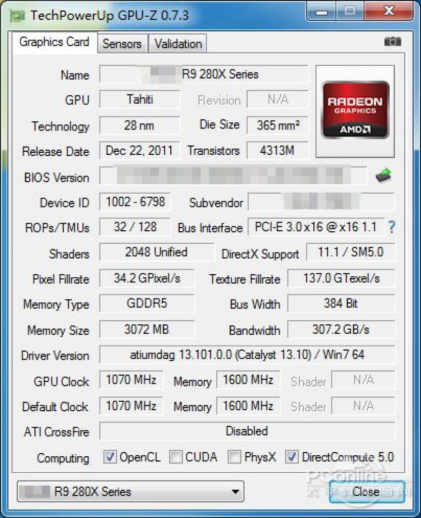 [03/10/2013] Angebliche Spezifikationen von AMD Radeon R9 280X, R7 260X und R7 240 aufgetaucht - Start am 8. Oktober? (6)
