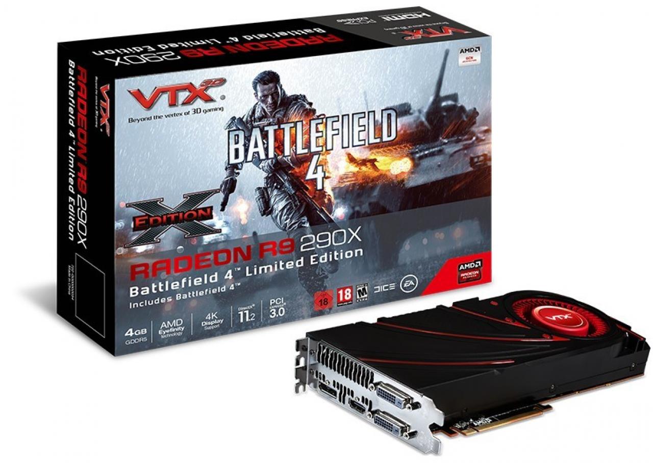 [24/10/2013] VTX3D Radeon R9 290X Battlefield 4 Edition