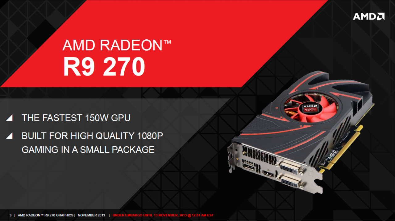 [12/11/2013] AMD Radeon R9 270 veröffentlicht: Ein Altbekannter neu aufgelegt (3)