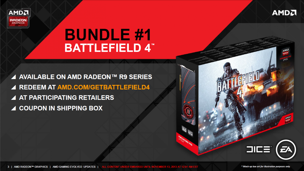 [12/11/2013] AMD Volcanic Islands: R9 290(X), R9 280X, R9 270(X) und R7 260X bekommen Game-Bundle verpasst (3)