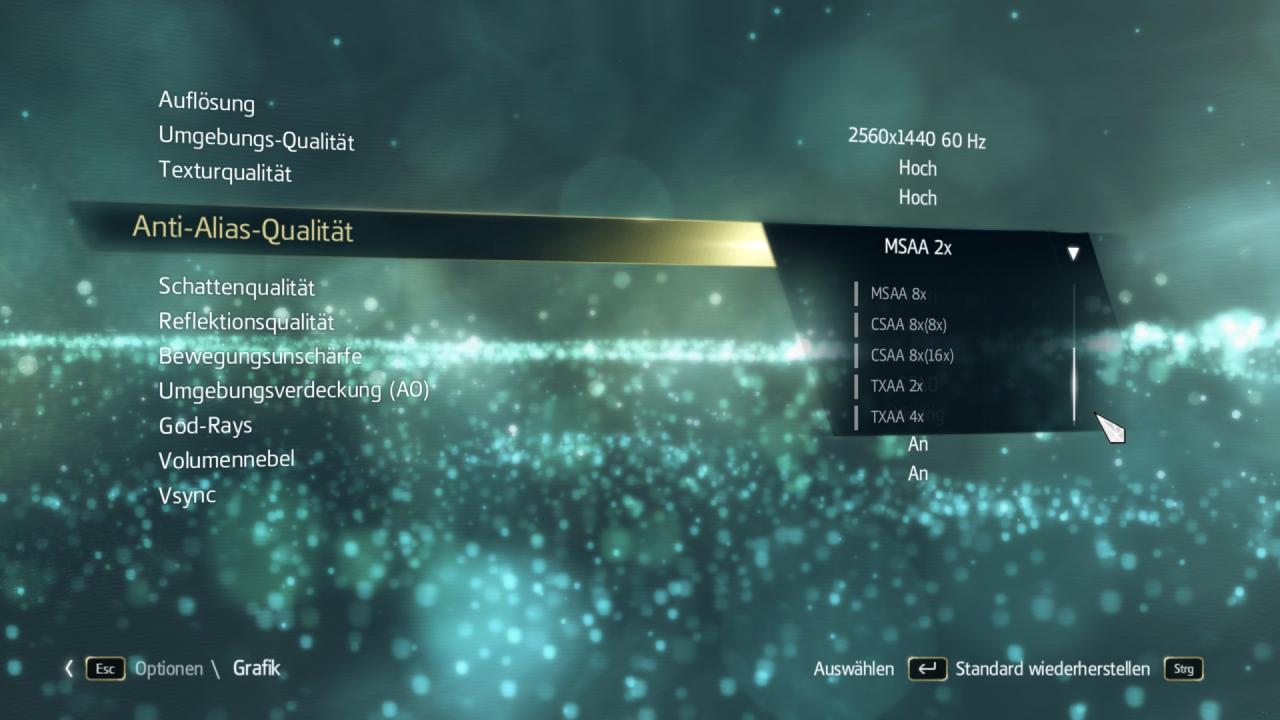 [19/11/2013] Assassins Creed: Black Flag - Noch mehr AA-Optionen