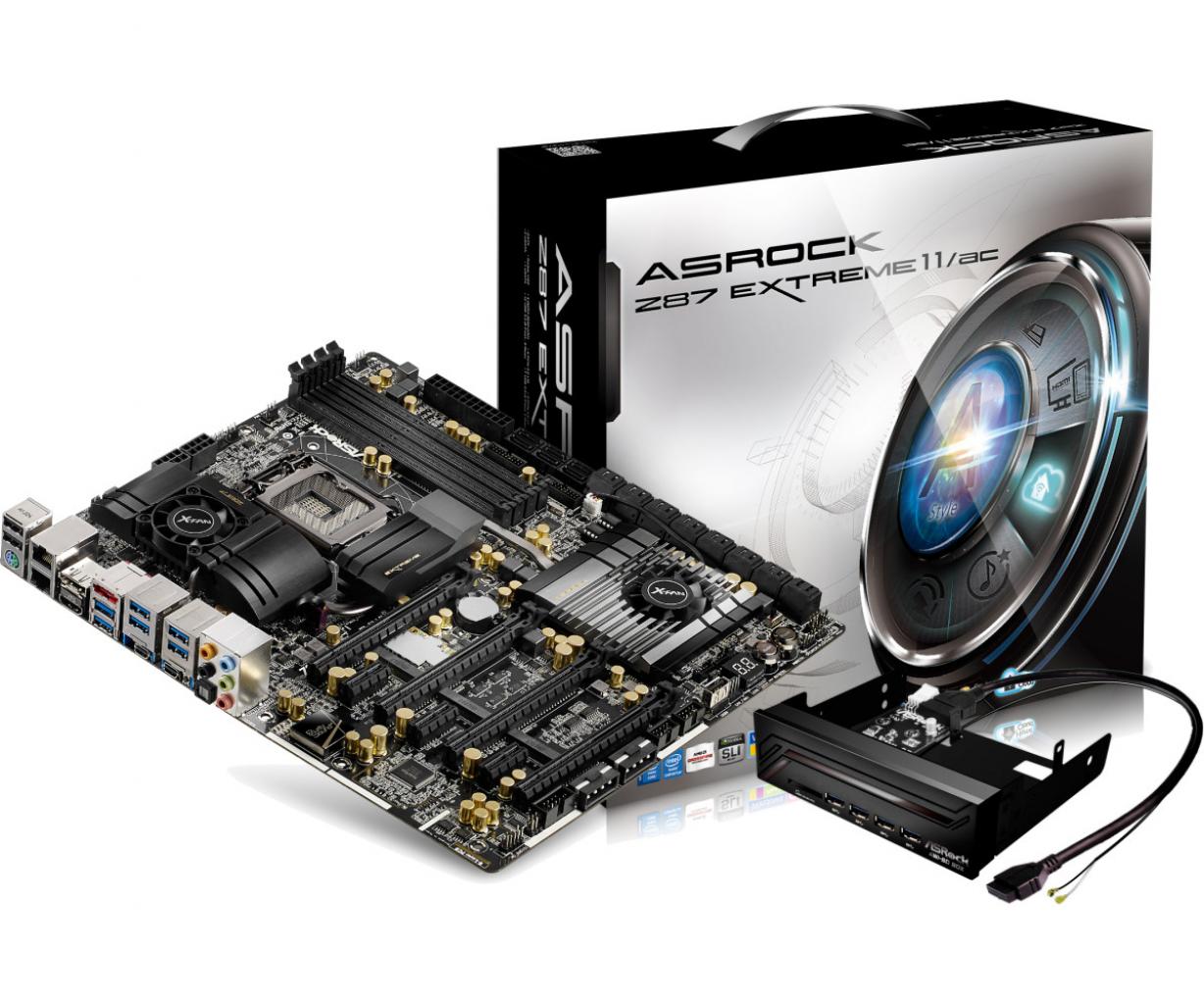 [18/11/2013] Asrock Z87 Extreme11/ac: Bestausgestattetes Sockel-1150-Mainboard vorgestellt (1)