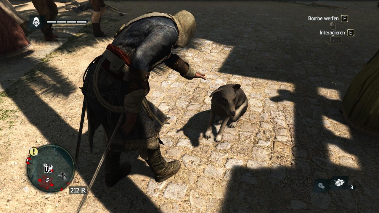 [19/11/2013] Assassins Creed: Black Flag - Wie gewohnt gute Interaktionsmöglichkeiten mit den vielen NPCs